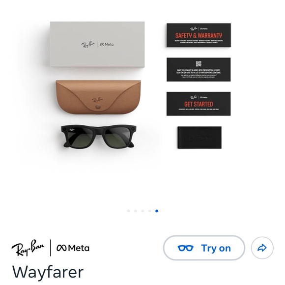 Ray-Ban Wayfarer Transitions- Clear to Sunglass Lenses - Picture 9 of 9